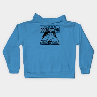 Goobertown: Keepin it Awkward in Arkansas Kids Hoodie